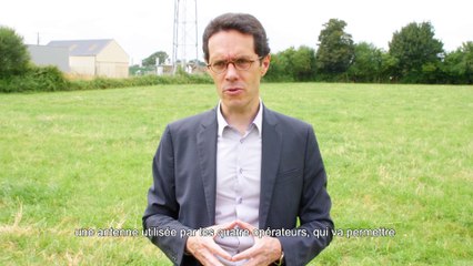 Inauguration du pylône multi-opérateurs à Bazougers (Mayenne)