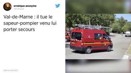 Val-de-Marne : un pompier tué par un déséquilibré lors d'une intervention.