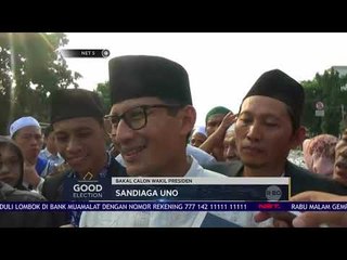 Sandi Merespon Positif Survei LSI-NET5