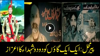 Villages of PirMahal became land of martyrs