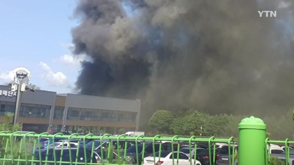 수원 유스호스텔 공사장서 불...다친 사람은 없어 / YTN