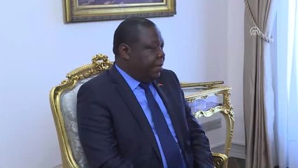 TBMM Başkanı Yıldırım, Zambiya'nın Ankara Büyükelçisi Chilengi'yi Kabul Etti