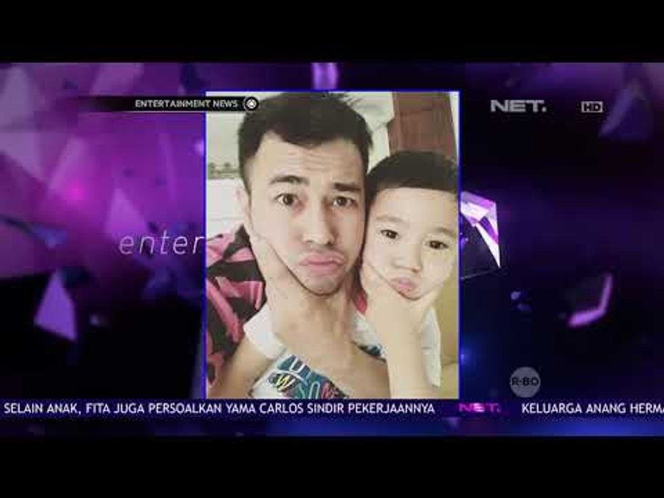 Raffi Ahmad Ajarkan Makna Dibalik Berqurban Kepada Sang Anak