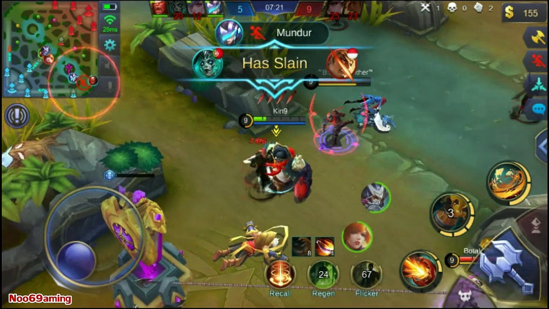 Super Epic Comeback | Bane Best Fighter Mobile Legends Gameplay