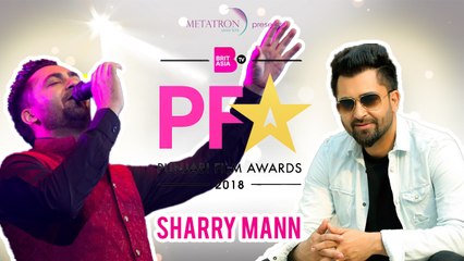 Sharry Maan Performs at Punjabi Film Awards 2018