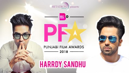 Harrdy Sandhu Performs at Punjabi Film Awards 2018