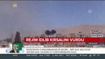 Rejim İdlib kırsalını vurdu