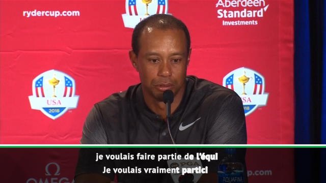 Ryder Cup - Woods : C’était l’un de mes objectifs