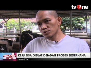 Mengintip Proses Pembuatan Keju Mozzarella