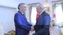 TBMM Başkanı Binali Yıldırım, Özbekistan Büyükelçisi Alişer Ağzamhocaev'i kabul etti