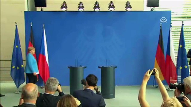 Almanya Başbakanı Merkel-Çekya Başbakanı Babiş ortak basın toplantısı - BERLİN