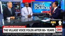 Reliable Sources panel on The Village voice folds after 60  years. #USA #News #ReliableSources #DonaldTrump