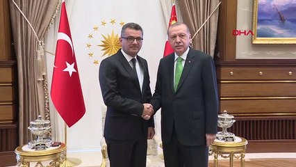 Cumhurbaşkanı Erdoğan, KKTC Başbakanı Tufan Erhürman'ı Kabul Etti