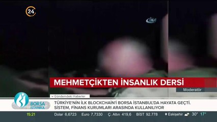 Mehmetçikten insanlık dersi