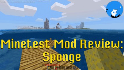 Minetest Mod Review: Sponge