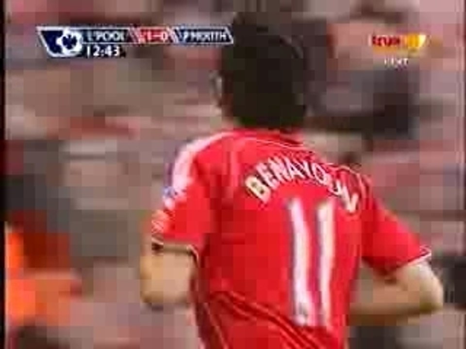 Liverpool - Pompey 1-0 Benayoun