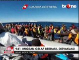 Penjaga Pantai Italia Evakuasi 941 Imigran Gelap