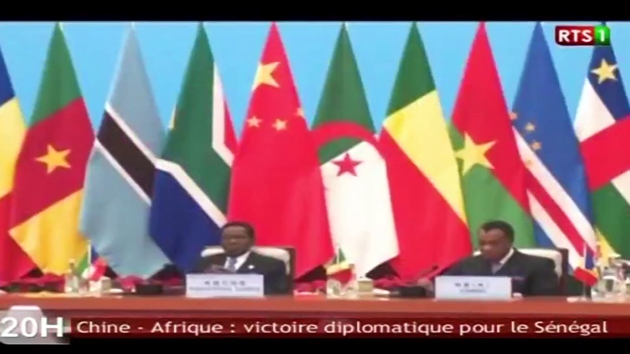 Chine - Afrique : victoire diplomatique pour le Sénégal