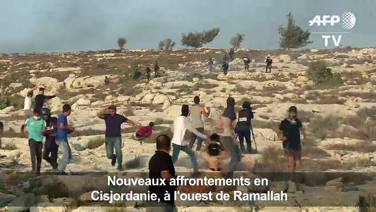 Cisjordanie: heurts entre Palestiniens et soldats israéliens