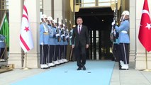 Cumhurbaşkanı Yardımcısı Oktay, KKTC Başbakanı Erhürman'ı Karşıladı