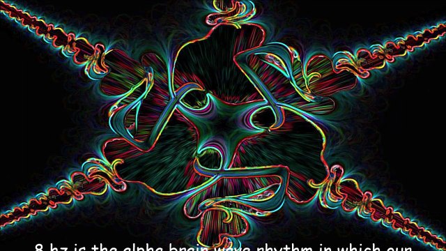 8 hz is the alpha brain wave rhythm in which our parallel processors, or brain hemispheres, are synchronized to spin together equal - 30 minutes