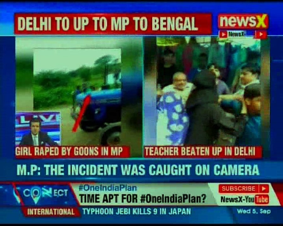 Teacher thrashed in capital, people gawk, gape and shoot; India now a tamasha nation?