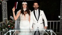 Oyuncu Seda Tosun ve Müzisyen Eymen Adal'ın Tangoyla Başlayan Düğünü Halayla Bitti