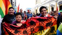 Comunidad LGBT protesta en Guatemala contra proyecto de ley