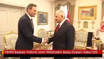 TBMM Başkanı Yıldırım İzmir Milletvekili Alpay Özalan'ı Kabul Etti