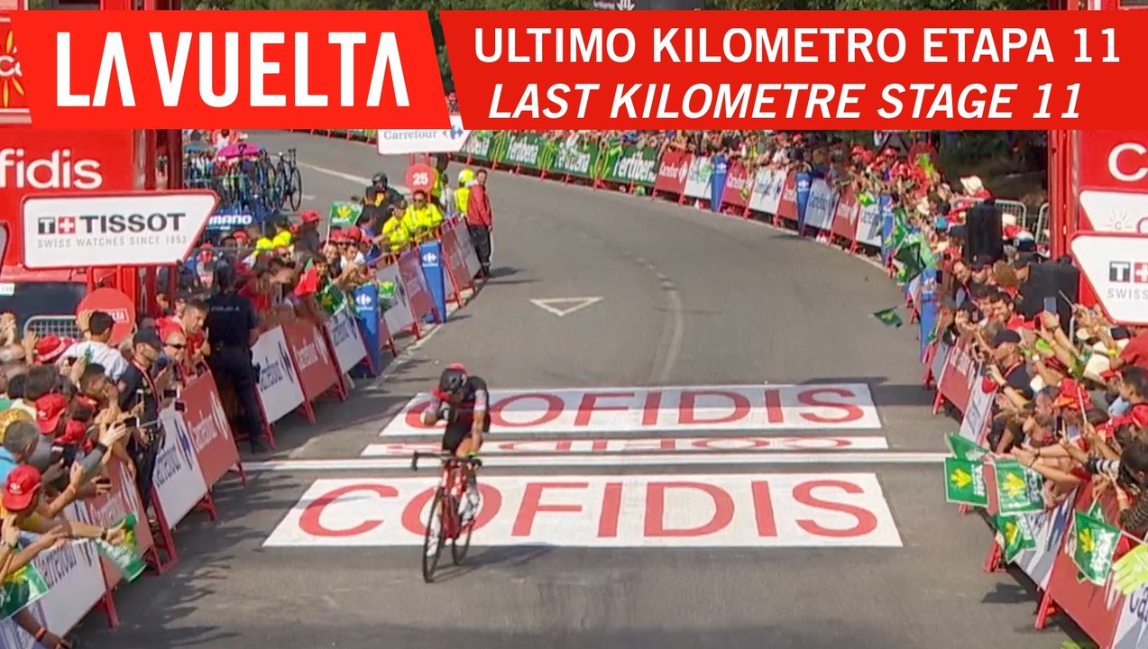 Ultimo kilómetro / Last kilometer - Étape 11 / Stage 11 - La Vuelta 2018