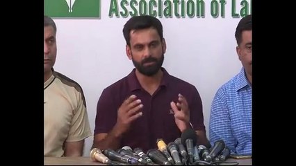 Exclusive Media Talk of Muhammad Hafeez