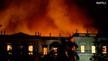 Siglos de historia arden en el incendio del Museo Nacional de Brasil