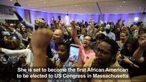 African American woman sweeps to victory in Boston vote