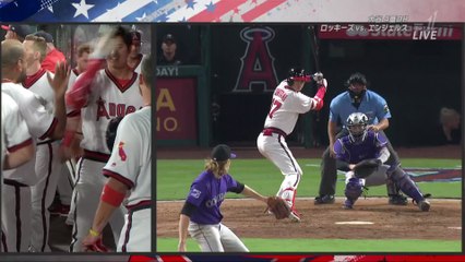 大谷翔平「第１５号逆転３ランホームラン」