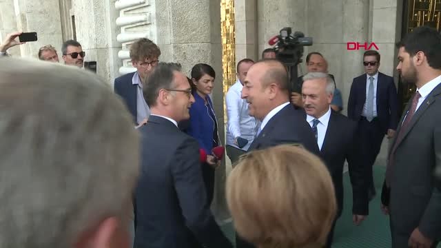 Almanya Dışişleri Bakanı Maas, TBMM'nin 15 Temmuz'da Bombalanan Bölümleri Gezdi - Hd