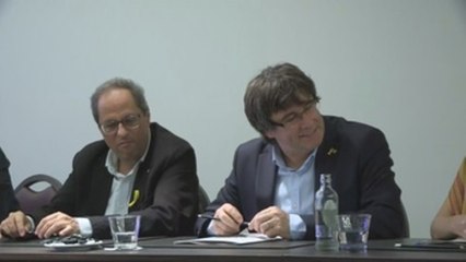 Torra dejará en manos del Parlamento catalán la decisión de abrir prisiones