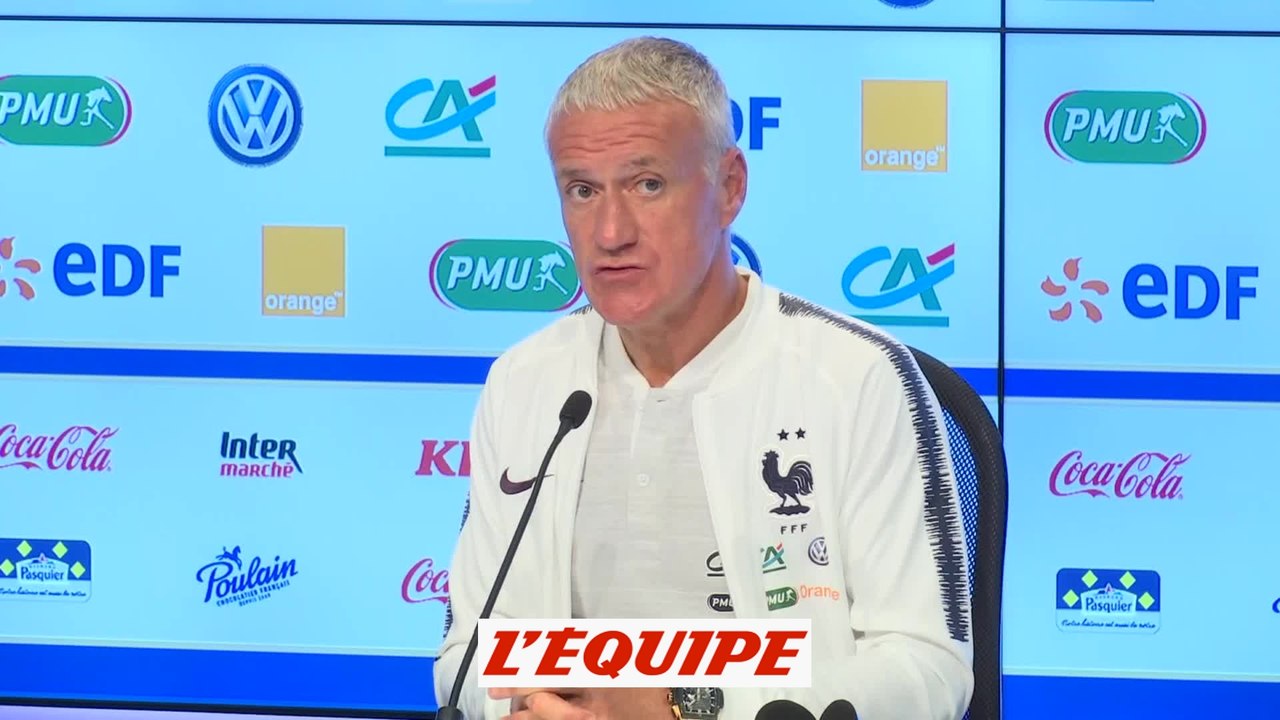 Deschamps «Ce titre doit être une force» - Foot - Ligue des nations - Bleus