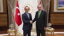 Cumhurbaşkanı Erdoğan, Almanya Dışişleri Bakanını kabul etti