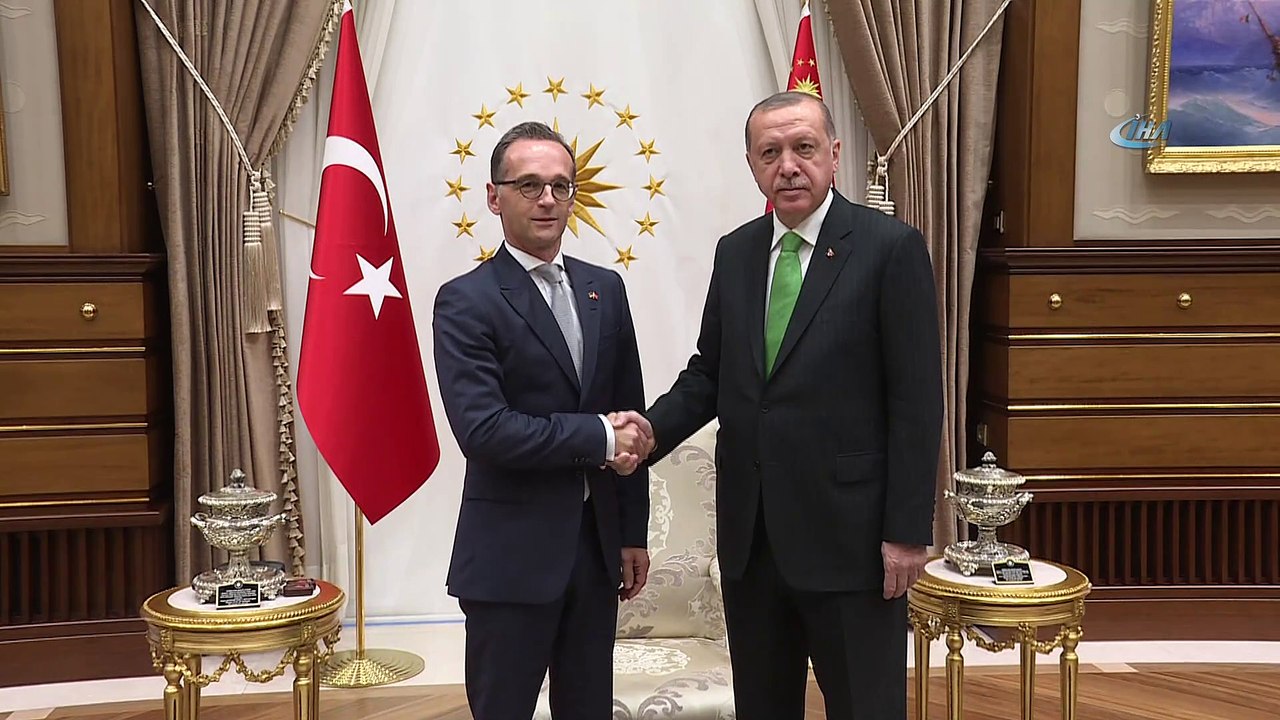 Cumhurbaşkanı Erdoğan, Almanya Dışişleri Bakanını kabul etti