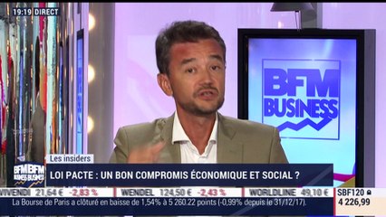 Les insiders (1/3): la loi Pacte est-elle un bon compromis économique et social ? - 05/09