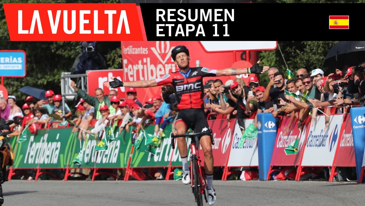 Resumen - Etapa 11 - La Vuelta 2018