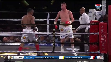 Thabiso Mchunu -v- Thomas Oosthuizen (01-09-2018) - Full Broadcast 5 Fights 3