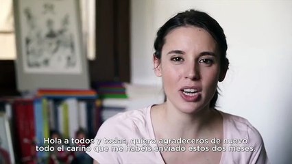 Irene Montero anuncia que estará de baja por maternidad