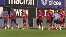 Trabzonspor, Aytemiz Alanyaspor maçı hazırlıklarına başladı - TRABZON