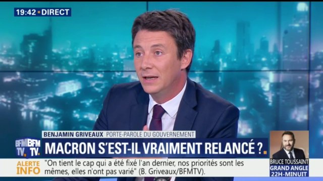 Perchoir: La vieille politique, ce serait que Richard Ferrand soit le seul candidat , dit Benjamin Griveaux