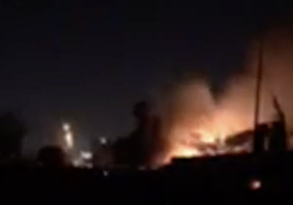 Large Fires Burn as Basra Protests Escalate