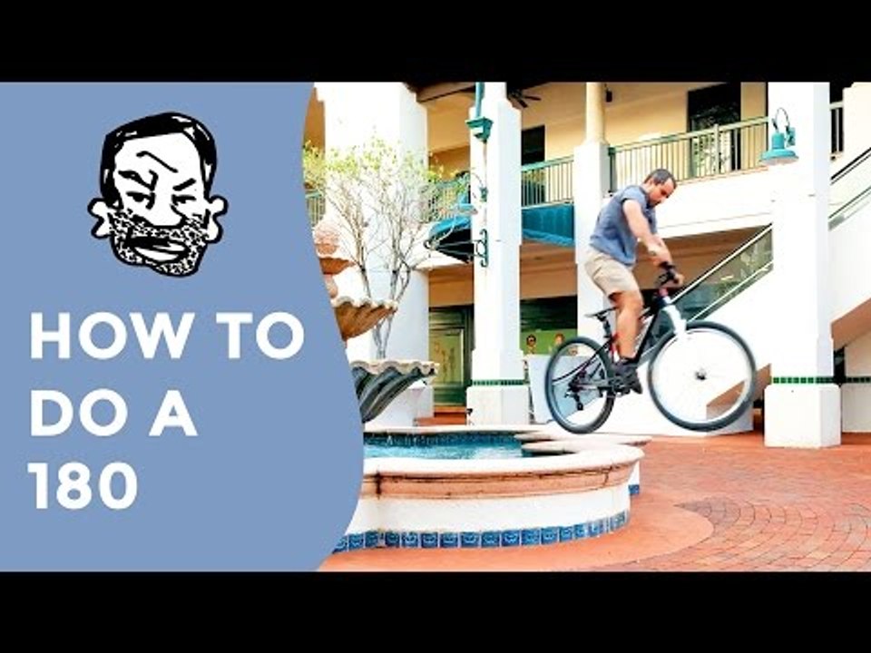 How to 180 a mountain bike