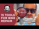 15 bike tools, and what they do