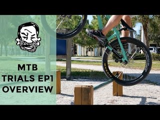 Mountain bike trials for beginners