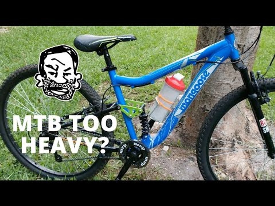 Is your MTB too heavy? Probably not